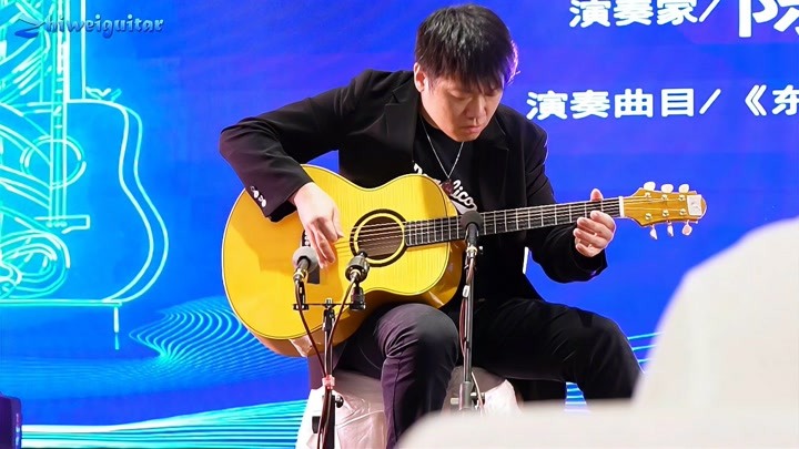 陈彦宏《东方印象》指弹吉他独奏，古典吉他演奏家可以做创作参考