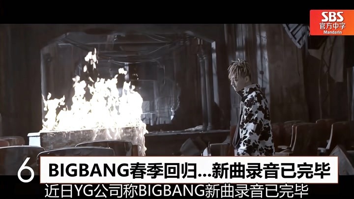 BIGBANG完整体回归Wonder Girls先艺任瑟雍翻唱<白天的离别>