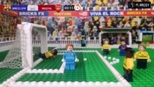 乐高足球动画：19年巴塞罗那2-1阿森纳杯琼·甘帕