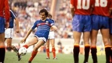 84年欧洲杯，普拉蒂尼9粒进球全纪录，助法国登顶欧洲杯