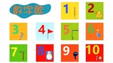 [图]幼儿认识数字1到10