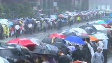 回顾李光耀葬礼，15.4公里巡逻路线，站满冒雨送别的民众