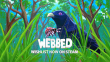 2D平台解谜游戏《Webbed》2021年登陆Steam