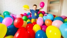 马克玩具屋，彩色气球学习颜色与玩耍！