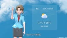 南昌市2021年7月29日天气预报