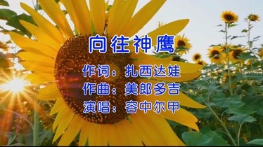 容中尔甲一首向往神鹰来自高原悠扬的歌声令人迷醉