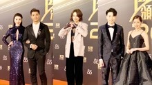 TVB颁奖礼明星红毯造型：男帅女美阵容强，钟嘉欣透视装压轴出场