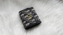 Dior/迪奥2021新款Oblique印花老花短款钱包腰包CD字母斜挎包女包