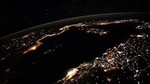 [图]NASA太空人拍到地中海夜景：灯火辉煌灿烂