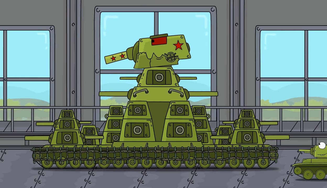 坦克世界动画:kv44出战