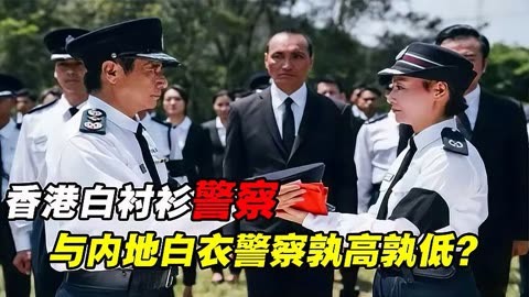 香港白衬衫警察是什么级别?与内地白衣警察相比,哪个更高级?