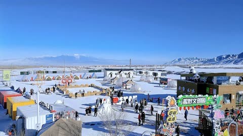 乌鲁木齐冰雪小镇介绍图片