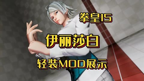 「mod」拳皇15 伊丽莎白 轻装mod展示