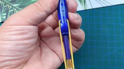 用中性笔来制作一个超好玩的发射器