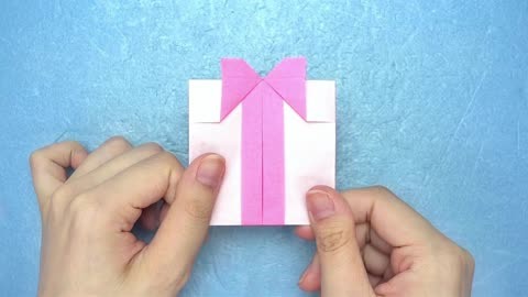 3步简单折纸 手工制作图片