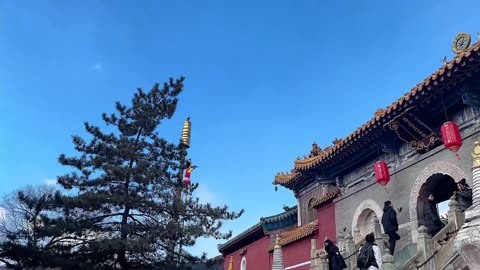 五台山繁峙县普济寺图片