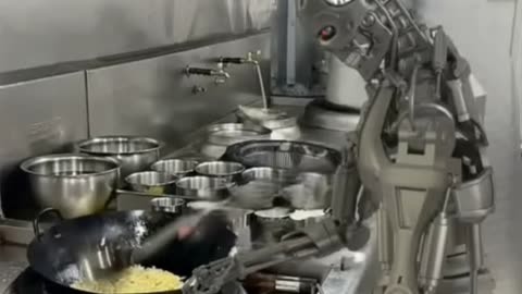 机器人厨师手抄报图片