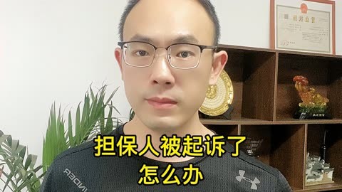 担保人被起诉如何自保图片